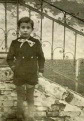 Peter as a young child