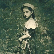 Painting of Maria by Charles Jalabert, exhibited in the Paris Salon in 1863. Picture: SUBMITTED