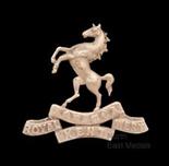 Image result for q o royal west kents ww2 officers cap badge
